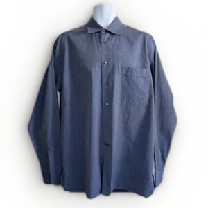 Lorenzini for Neiman Marcus Blue Dress Shirt